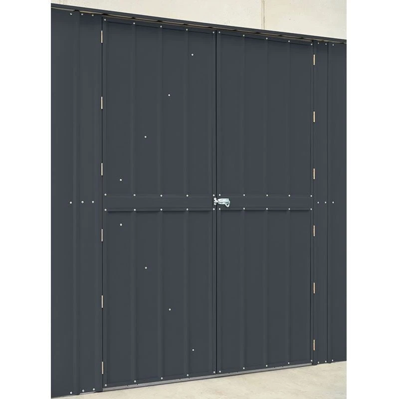 10' X 19' Globel Anthracite Grey Double Door Metal Workshop (3.07m X 5.88m) 13 10' X 19' Globel Anthracite Grey Double Door Metal Workshop (3.07m X 5.88m) - Image 11