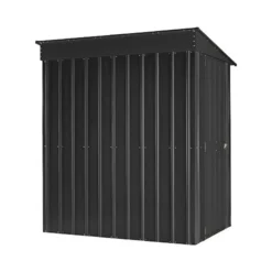 4' X 6' Globel Lean To Anthracite Grey Metal Shed (1.24m X 1.8m) 22 4' X 6' Globel Lean To Anthracite Grey Metal Shed (1.24m X 1.8m) -Zen Gardenia Sales lotus4x6leantoags 4x6 lotus lean to grey metal shed cutout5 min