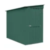 4' X 8' Globel Lean-To Heritage Green Metal Shed (1.24m X 2.42m) -Zen Gardenia Sales lotus4x8leantohgs 4x8 lotus lean to green metal shed cutout1 min