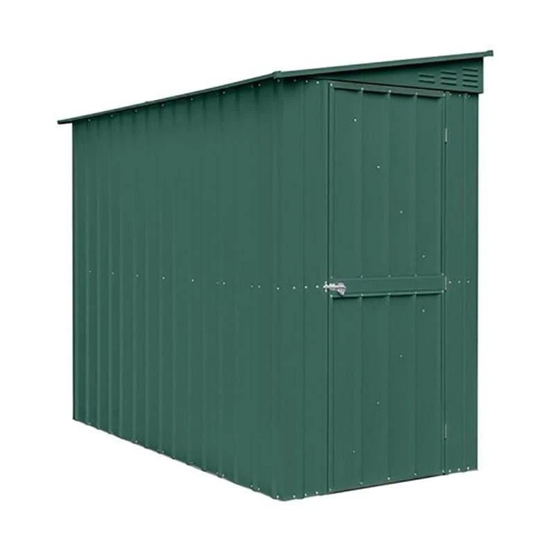 4' X 8' Globel Lean-To Heritage Green Metal Shed (1.24m X 2.42m) 3 4' X 8' Globel Lean-To Heritage Green Metal Shed (1.24m X 2.42m)