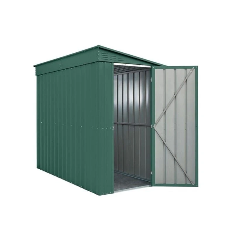 4' X 8' Globel Lean-To Heritage Green Metal Shed (1.24m X 2.42m) 8 4' X 8' Globel Lean-To Heritage Green Metal Shed (1.24m X 2.42m) - Image 6