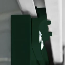 6' X 3' Globel Heritage Green Apex Metal Shed (1.84m X 0.92m) -Zen Gardenia Sales lotus63hgsolid 6x3 green no2