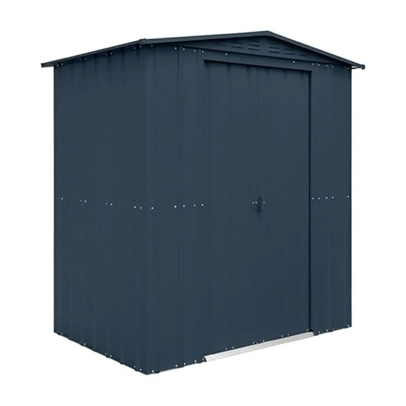 6' X 5' Globel Anthracite Grey Apex Metal Shed (1.71m X 1.44m) 7 6' X 5' Globel Anthracite Grey Apex Metal Shed (1.71m X 1.44m) - Image 5