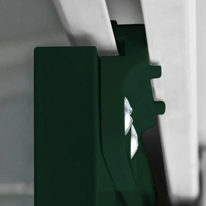 8' X 4' Globel Heritage Green Pent Metal Shed (2.42m X 1.24m) 9 8' X 4' Globel Heritage Green Pent Metal Shed (2.42m X 1.24m) - Image 7