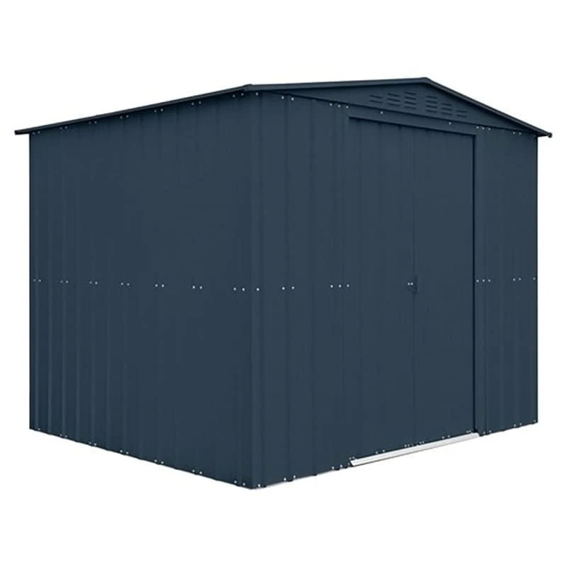 8' X 8' Globel Anthracite Grey Apex Metal Shed (2.45m X 2.47m) 6 8' X 8' Globel Anthracite Grey Apex Metal Shed (2.45m X 2.47m) - Image 4