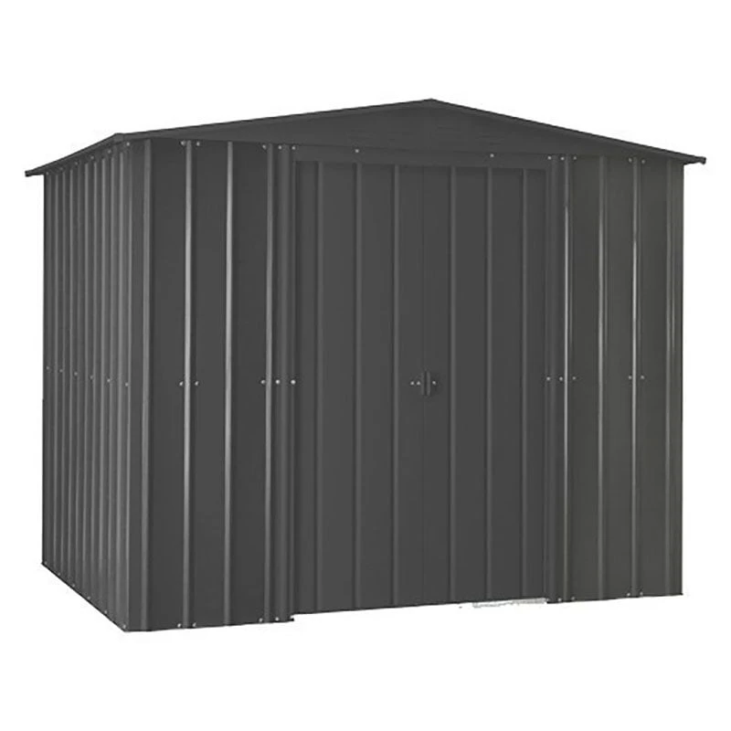 8' X 8' Globel Anthracite Grey Apex Metal Shed (2.45m X 2.47m) 9 8' X 8' Globel Anthracite Grey Apex Metal Shed (2.45m X 2.47m) - Image 7
