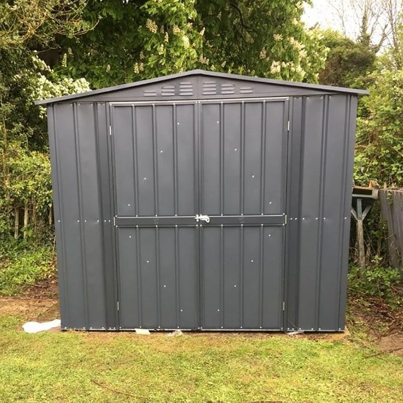 8' X 6' Globel Metal Shed & Mobility Scooter Store (2.45m X 1.85m) 4 8' X 6' Globel Metal Shed & Mobility Scooter Store (2.45m X 1.85m) - Image 2