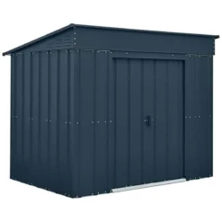 6' X 4' Globel Anthracite Grey Low Pent Metal Shed (1.8m X 1.24m) 22 6' X 4' Globel Anthracite Grey Low Pent Metal Shed (1.8m X 1.24m) -Zen Gardenia Sales lotuslowpent64agbun 6x4 lotus grey low pent metal shed cutout1 min