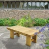 Forest Low Sleeper Wooden Garden Table 4'x2' (1.2x0.6m) -Zen Gardenia Sales lstab12hd 01