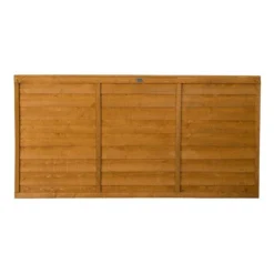 Forest 6' X 3' Straight Cut Overlap Fence Panel (1.83m X 0.91m) -Zen Gardenia Sales olfp36 3x6 cutout1 min