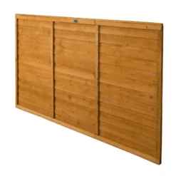 Forest 6' X 4' Straight Cut Overlap Fence Panel (1.83m X 1.22m) -Zen Gardenia Sales olfp46 4x6 cutout2 min