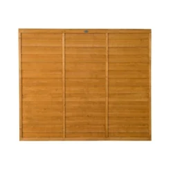 Forest 6' X 5' Straight Cut Overlap Fence Panel (1.83m X 1.52m) -Zen Gardenia Sales olfp56 3