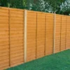 Forest 6' X 5' Straight Cut Overlap Fence Panel (1.83m X 1.52m) 1 Forest 6' X 5' Straight Cut Overlap Fence Panel (1.83m X 1.52m) -Zen Gardenia Sales olfp56 5x6 insitu