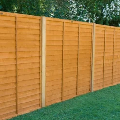 Forest 6' X 5' Straight Cut Overlap Fence Panel (1.83m X 1.52m)