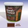 Shed And Fence Treatment 5ltr Dark Brown 1 Shed And Fence Treatment 5ltr Dark Brown -Zen Gardenia Sales paint treatment dark brown new min