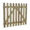 Forest Heavy Duty 3'3" X 3' Pressure Treated Wooden Picket Garden Gate (1m X 0.9m) 2 Forest Heavy Duty 3'3" X 3' Pressure Treated Wooden Picket Garden Gate (1m X 0.9m) -Zen Gardenia Sales palg33ptr 02