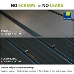 14x14 Palram Canopia Palermo 4300 Grey Garden Gazebo -Zen Gardenia Sales palram gazebos no screws no leaks min 16