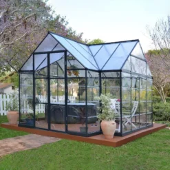 12'x10' Palram Canopia Victory Orangery Large Walk In Polycarbonate Greenhouse (3.6x3m) -Zen Gardenia Sales palram greenhouses victory orangery5