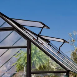 12'x10' Palram Canopia Victory Orangery Large Walk In Polycarbonate Greenhouse (3.6x3m) -Zen Gardenia Sales palram greenhouses victory orangery window