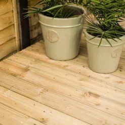 Forest Treated Softwood Value Deck Board 19mm X 120mm X 2.4m Pack Of 20 -Zen Gardenia Sales patdb1pk10hd 2 2