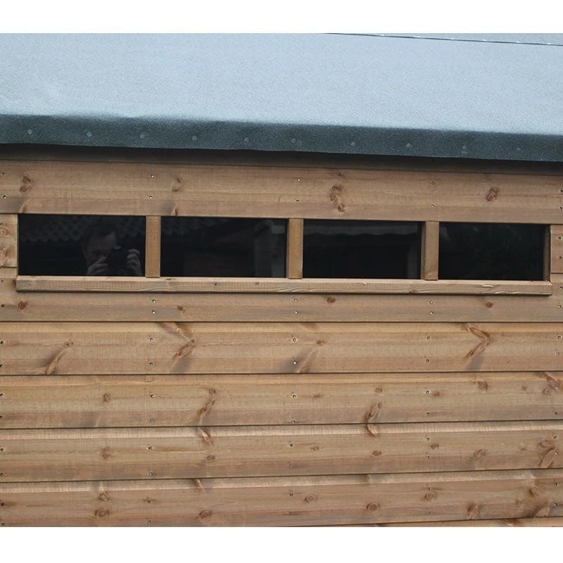 7' X 5' Traditional Shiplap Pent Security Wooden Garden Shed (2.14m X 1.52m) 9 7' X 5' Traditional Shiplap Pent Security Wooden Garden Shed (2.14m X 1.52m) - Image 7