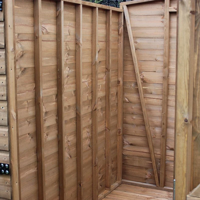 12' X 8' Traditional Shiplap Pent Security Wooden Garden Shed (3.66m X 2.44m) 13 12' X 8' Traditional Shiplap Pent Security Wooden Garden Shed (3.66m X 2.44m) - Image 11
