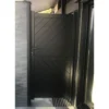 Barnstaple Premium Aluminium Side Gate - Black 1 Barnstaple Premium Aluminium Side Gate - Black -Zen Gardenia Sales rmg003pgblack barnstaple premium aluminium pedestrian gate insitu2 min