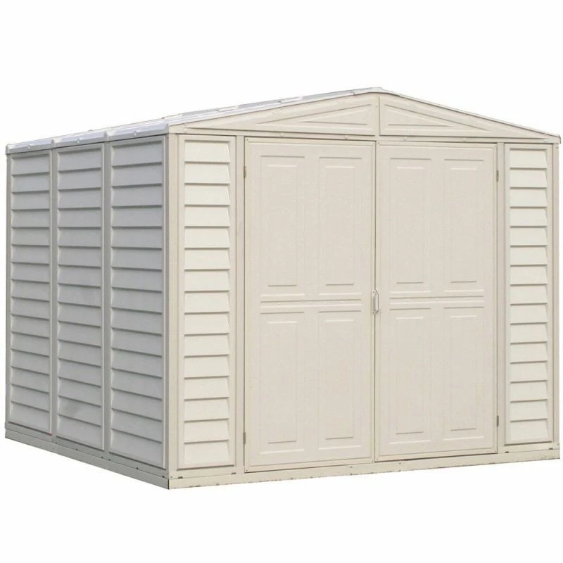 8' X 8' Saffron Plastic Vinyl Apex Shed (Includes Foundation Kit And Skylight) (2.39m X 2.39m) 6 8' X 8' Saffron Plastic Vinyl Apex Shed (Includes Foundation Kit And Skylight) (2.39m X 2.39m) - Image 4