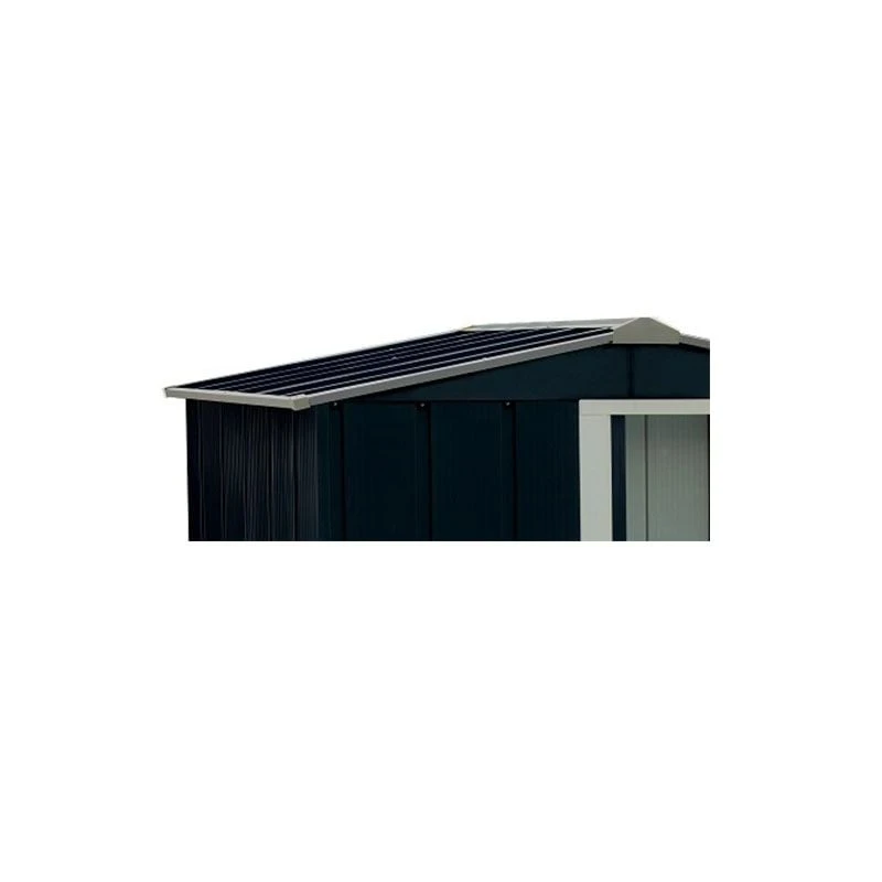 8' X 8' Sapphire Apex Anthracite Metal Shed (2.62m X 2.42m) 6 8' X 8' Sapphire Apex Anthracite Metal Shed (2.62m X 2.42m) - Image 4