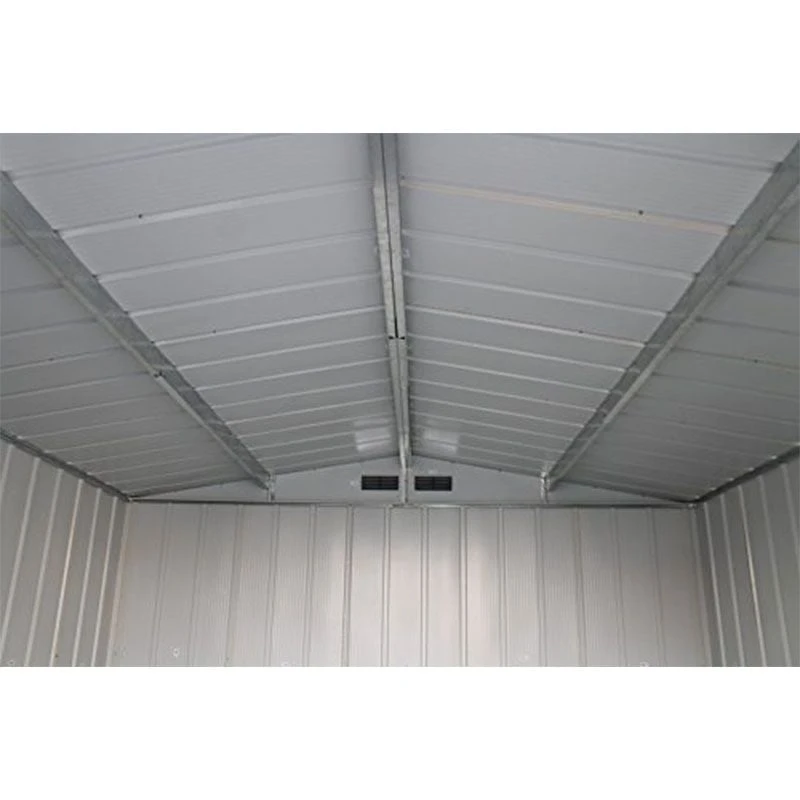 10' X 10' Sapphire Apex Green Metal Shed (3.22m X 3.02m) 6 10' X 10' Sapphire Apex Green Metal Shed (3.22m X 3.02m) - Image 4