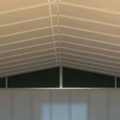 8' X 6' Sapphire Apex Green Metal Shed (2.62m X 1.82m) -Zen Gardenia Sales sapphire roof 6