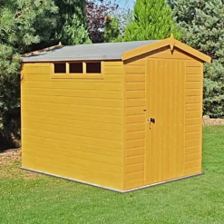 6' X 8' Shire Premium Security Apex Wooden Garden Shed (1.79m X 2.39m) 20 6' X 8' Shire Premium Security Apex Wooden Garden Shed (1.79m X 2.39m) -Zen Gardenia Sales secs0806dsl 1aa 6x8 shire premium security shed no2 min