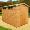 6' X 10' Shire Premium Security Apex Wooden Garden Shed (1.79m X 2.99m) -Zen Gardenia Sales secs1006dsl 1aa 6x10 shire premium security shed main min