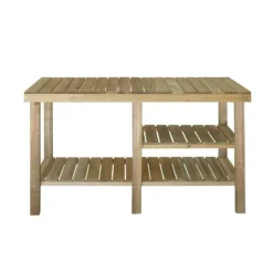 Forest Shed And Garage Wooden Workbench 3'11 X 1'4 (1.2m X 0.4m) 15 Forest Shed And Garage Wooden Workbench 3'11 X 1'4 (1.2m X 0.4m) -Zen Gardenia Sales sheben shed workbench potting table 2020 model cutout1 min 1