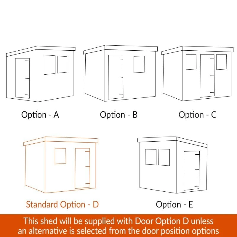 6' X 4' Traditional Standard Shiplap Pent Wooden Shed (1.83m X 1.22m) 6 6' X 4' Traditional Standard Shiplap Pent Wooden Shed (1.83m X 1.22m) - Image 4