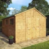 15' X 10' Mercia Shiplap Apex Workshop (4.5m X 3.2m) -Zen Gardenia Sales si 001 004 0098 15x10 workshop insitu1 min 1