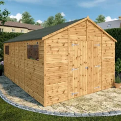 16' X 10' Mercia Shiplap Apex Workshop (4.8m X 3.2m)