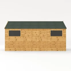16' X 10' Mercia Shiplap Apex Workshop (4.8m X 3.2m) -Zen Gardenia Sales si 001 004 0099 16x10 workshop render4 min