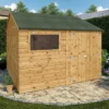 10' X 10' Mercia Shiplap Reverse Apex Workshop (3.2m X 3m) -Zen Gardenia Sales si 001 004 0110 10x10 workshop insitu2 min 1