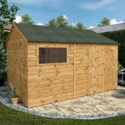 12' X 10' Mercia Shiplap Reverse Apex Workshop (3.6m X 3.2m)