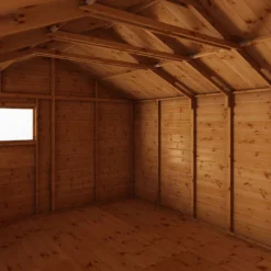 14' X 10' Mercia Shiplap Reverse Apex Workshop (4.2m X 3.2m) -Zen Gardenia Sales si 001 004 0112 14x10 workshop feature1 min