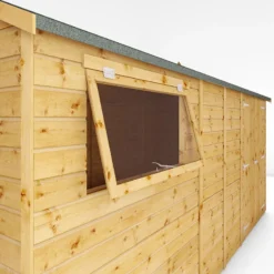 14' X 10' Mercia Shiplap Reverse Apex Workshop (4.2m X 3.2m) -Zen Gardenia Sales si 001 004 0112 14x10 workshop feature3 min