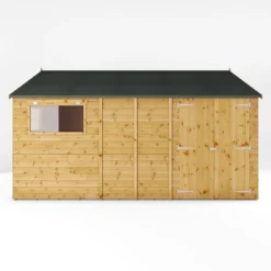 14' X 10' Mercia Shiplap Reverse Apex Workshop (4.2m X 3.2m) -Zen Gardenia Sales si 001 004 0112 14x10 workshop render2 min
