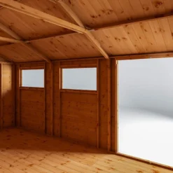 15' X 10' Mercia Shiplap Reverse Apex Workshop (4.5m X 3.2m) -Zen Gardenia Sales si 001 004 0113 15x10 workshop feature2 min