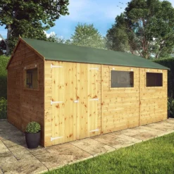 15' X 10' Mercia Shiplap Reverse Apex Workshop (4.5m X 3.2m)
