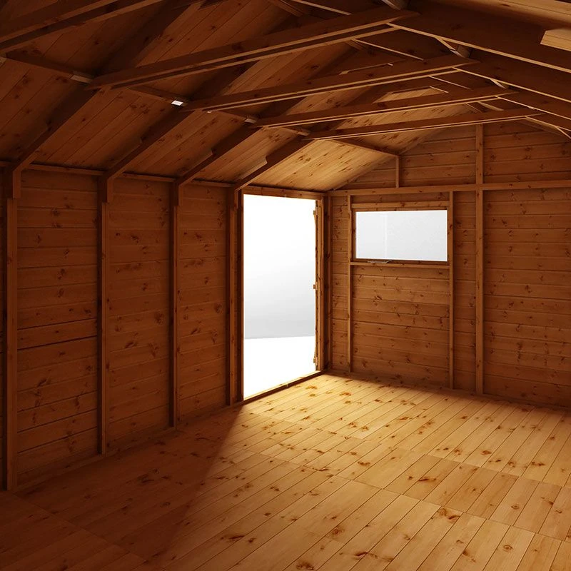 18' X 10' Mercia Shiplap Reverse Apex Workshop (5.4m X 3.2m) 8 18' X 10' Mercia Shiplap Reverse Apex Workshop (5.4m X 3.2m) - Image 6