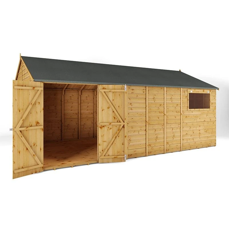 18' X 10' Mercia Shiplap Reverse Apex Workshop (5.4m X 3.2m) 13 18' X 10' Mercia Shiplap Reverse Apex Workshop (5.4m X 3.2m) - Image 11