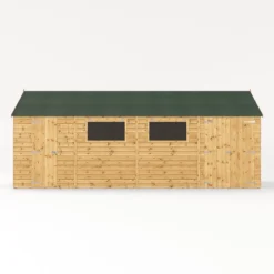 20' X 10' Mercia Shiplap Reverse Apex Workshop (6m X 3.2m) -Zen Gardenia Sales si 001 004 0116 20x10 workshop render3 min