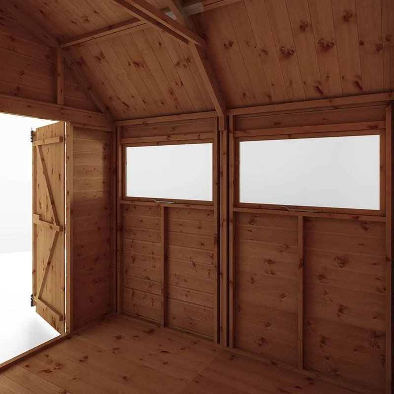 8' X 8' Mercia Shiplap Dutch Barn Shed (2.5m X 2.4m) 13 8' X 8' Mercia Shiplap Dutch Barn Shed (2.5m X 2.4m) - Image 11