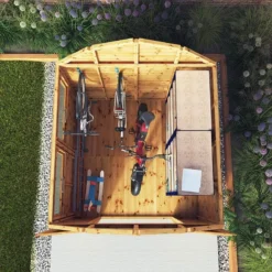 8' X 8' Mercia Shiplap Dutch Barn Shed (2.5m X 2.4m) 19 8' X 8' Mercia Shiplap Dutch Barn Shed (2.5m X 2.4m) -Zen Gardenia Sales si 001 004 0121bun 13 min 3